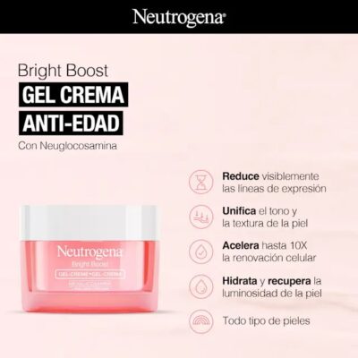 NEUTROGENA® Bright Boost Gel Face Cream 50g b Neutrogena Crema Facial Bright Boost Gel